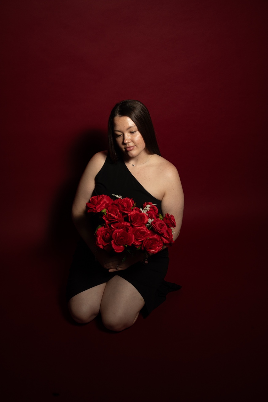 Portrait with Roses